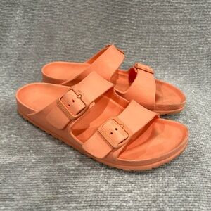 Bright Coral Birkenstock Arizona Essentials EVA